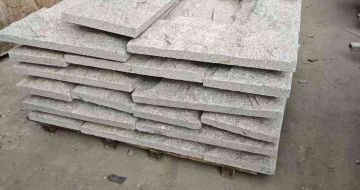 黄山芝麻白蘑菇石，自然面