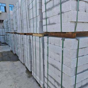 黄山芝麻白路牙石，路侧石