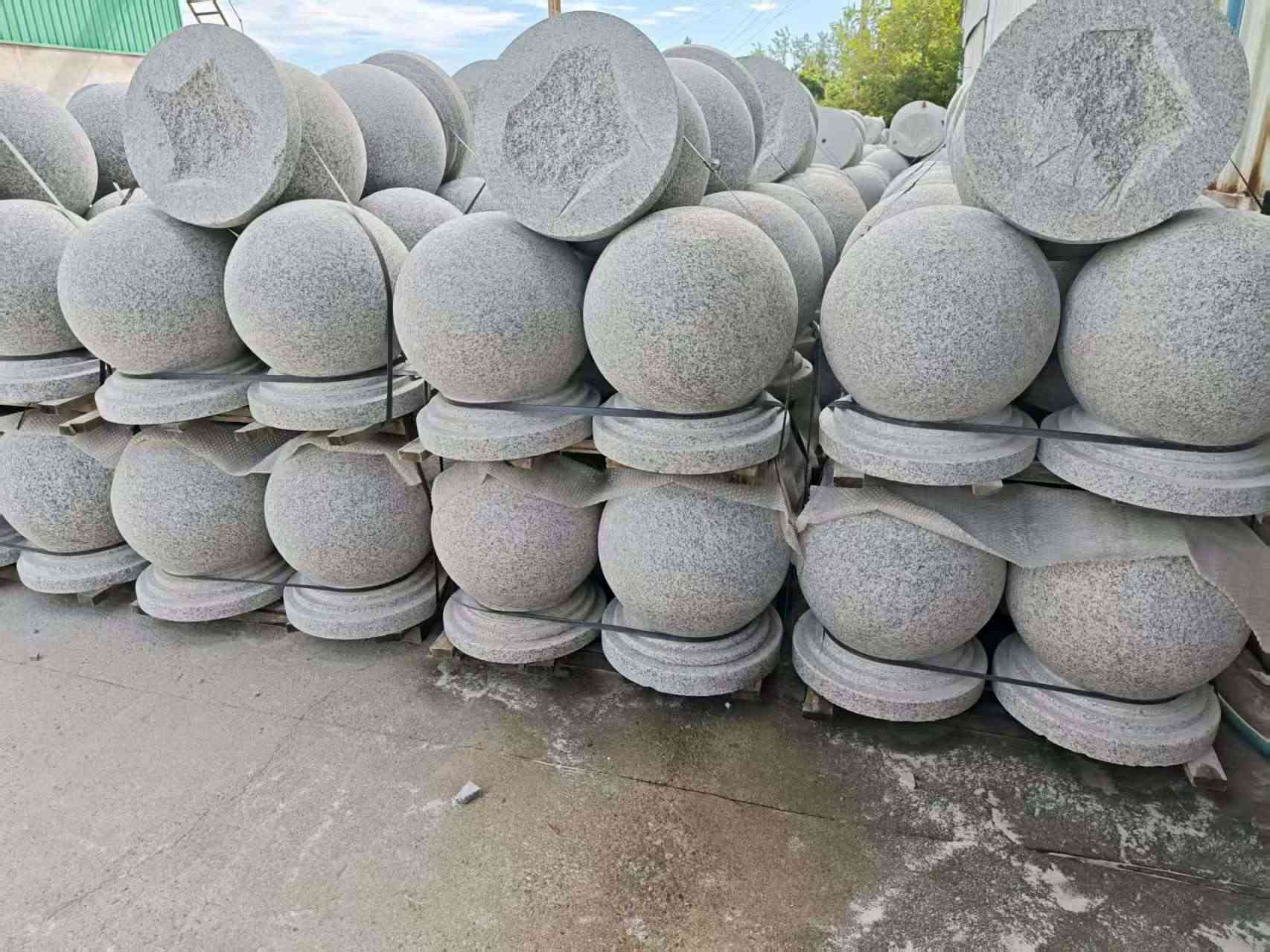 黄山圆球石球挡车球